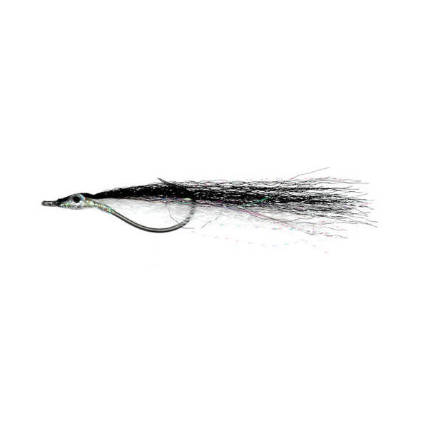 Bendback Minnows / Negro/Blanco (240)