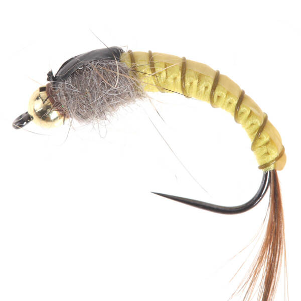 Tungsten BH PL Wowen Nymph Yellow